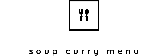soup curry menu